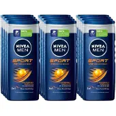 Nivea MEN Douchegel Sport- 250 ml - Voordeelverpakking 24 stuks