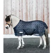 Waldhausen Lucky - Vliegendeken - Paardendeken - 155 cm - Blauw