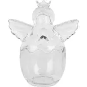 Clayre & Eef Voorraadpot Deksel 300 ml Transparant Glas