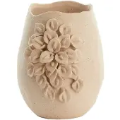 Light & Living AMIATA vaas keramiek mat crème 23x20.5x26 cm