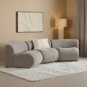 Studio LIVIT 3-zitsbank - taupe