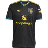 Adidas Tricot 'Manchester United 25/26' blauw / geel / zwart