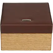 Windrose Sieraden-bewaring bruin / donkerbruin