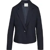 s.Oliver Regular fit blazer van viscosemix met grote zakken