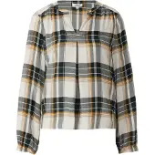 s.Oliver Blouse crème / petrol / zwart