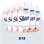 Silan 6x Wasverzachter Sensitive 37 Wasbeurten 851 Ml