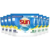 SUN 7x Vaatwastabletten All-in-1 Lemon 40 Stuks