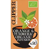 Clipper Orange, Turmeric Biologische Infusie 20 Theezakjes