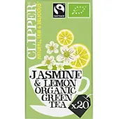 Clipper Tokyo Gardens Jasmine, Lemon Groene Thee 20 Theezakjes