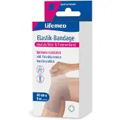 Lifemed Elastik-Bandage 3 m x 10 cm hautfarben