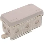 Wiska Kabelaansluitdoos 86x44x41mm 10 elastische afdichtingsmembranen IP55 Aansluitdoos Aansluitdoos
