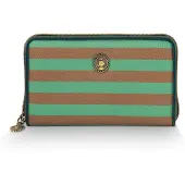 Pip studio Portemonnee Willow Wallet Stripe Green