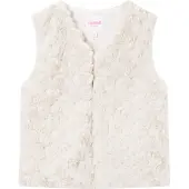 Someone NEL-SG-13-E Meisjes Gilet - DARK ECRU