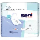 Seni Soft Super Dry Einmal-Bettschutz 5 Tropfen