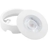 Interlight Cabiled Downlight opbouwring | opbouwring geborsteld chroom