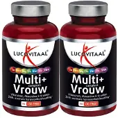 Lucovitaal 2x Multi + Compleet Vrouw 120 Tabletten