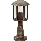 Albert Sokkellamp buiten MADS, brons / oud-messing, Aluminium, Modern, Sokkellamp