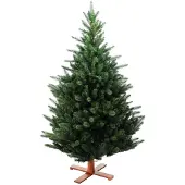 Our Nordic Christmas Kentucky kunstkerstboom - 183 cm - groen - Ø 114 cm - 1278 tips - houten voet