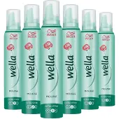 Wella 6x Extra Strong Hold Haarmousse 200 ml