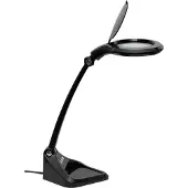 MAUL Iris led-loeplamp met voet dimbaar zwart