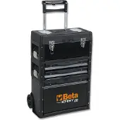 Beta C43 Trolley | 3 Afneembare modules | Zwart | 043006003