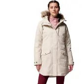 Columbia Suttle Mountain Long Jas Beige M Vrouw