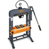 Beta Hydraulische pers met verstelbare tafel en bewegende zuiger - 15 ton