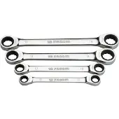 Facom set ratelsleutels, 12-kant, metrische maten - 64.J4