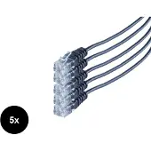 S-Impuls Telefon/-Westernkabel, Rund RJ11 Kupfer VE 5, 3m