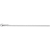 The Jewelry Collection Zilver Gerhodineerde Collier gourmet 1 1306151 45 cm