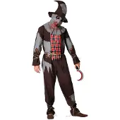 Atosa Terrifying Scarecrows Mannen Kostuum