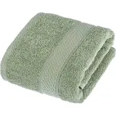 Homescapes 6-delige handdoekenset limoengroen - 100% Turks katoen 500 gsm
