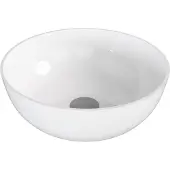 Polysan Banera waskom rond 39x14cm wit glans