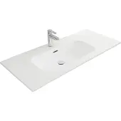 Saniclear Gera keramische wastafel 100cm met kraangat