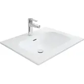 Saniclear Gera keramische wastafel 60cm met kraangat