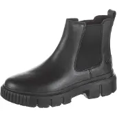 Timberland Dames Chelsea Field middenkalf leren enkellaarsjes zwart (39 W), Leer, Plat, Geen, Casual TB0A5ZCG0011
