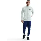 Nike Inter Milan Strike Trainingspak Full-Zip 2025-2026 Lichtgrijs Donkerblauw Wit