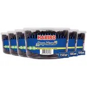 Haribo 6x Drop Manen 150 stuks