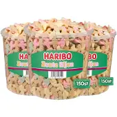 Haribo 3x Zoute Rijen 150 stuks