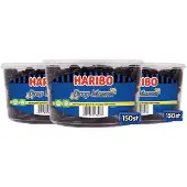 Haribo 3x Drop Manen 150 stuks