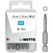 Witte T 15 Tin Torx Bit 5 Eenheden