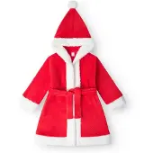That's Mine - Nor bath robe - Red - 5-6Y