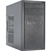 Chieftec HT-01B-OP Mini-tower PC-behuizing Zwart