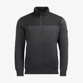 FHB Rob Zip-Sweatshirt Anthraciet.Zwart maat L uniseks