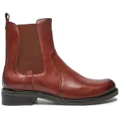 Caprice Chelsea boots cognac