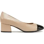 Caprice Pumps 'Nina' beige / zwart