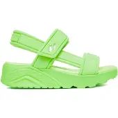 SKECHERS Sandalen UNO LITE SANDAL , lichte sandaal met klittenbandsluiting, maatsjabloon om te downloaden