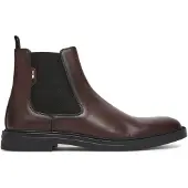 BOSS Chelsea boots 'Calev_Cheb' chocoladebruin / donkerbruin