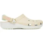 Crocs Clogs 'Classic Turbo' greige / pastelgroen