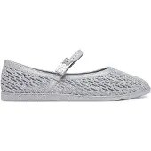 Melissa Ballerina met riempjes 'Harper' zilver